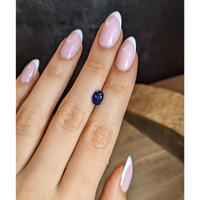 1.48 Ct. Blue Sapphire from Ceylon (Sri Lanka) Life Style