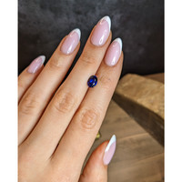1.60 Ct. Blue Sapphire from Ceylon (Sri Lanka) Life Style