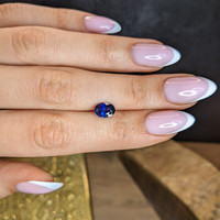 1.68 Ct. Blue Sapphire from Ceylon (Sri Lanka) Life Style