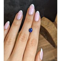 1.68 Ct. Blue Sapphire from Ceylon (Sri Lanka) Life Style