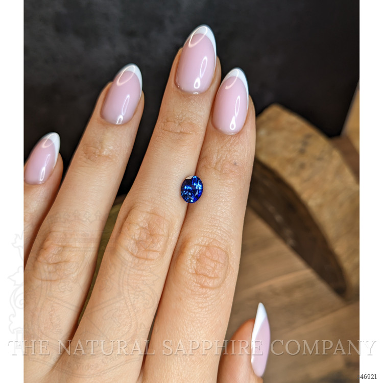 1.68 Ct. Blue Sapphire from Ceylon (Sri Lanka)