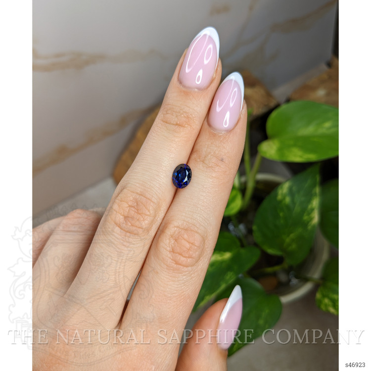 1.69 Ct. Blue Sapphire from Ceylon (Sri Lanka)