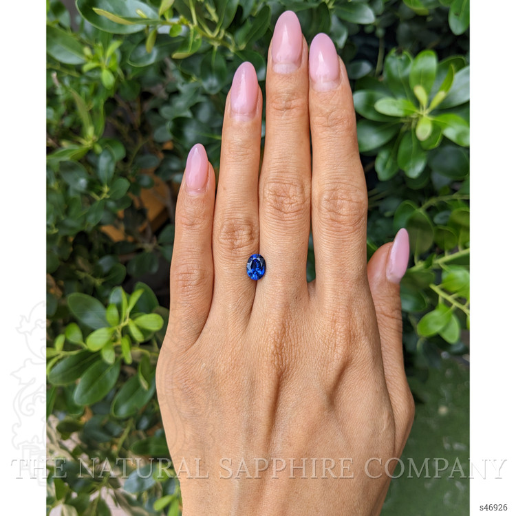 1.72 Ct. Blue Sapphire from Ceylon (Sri Lanka)