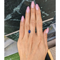 1.88 Ct. Blue Sapphire from Ceylon (Sri Lanka) Life Style