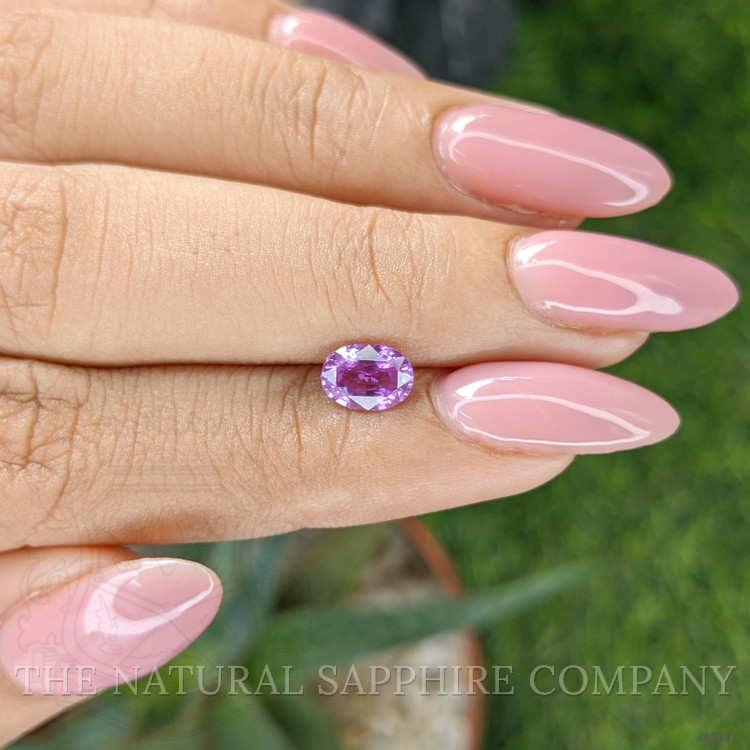 1.06 Ct. Pinkish Purple Sapphire from Madagascar