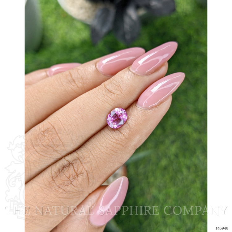 1.55 Ct. Purplish Pink Sapphire from Madagascar