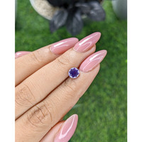 1.07 Ct. Bluish Purple Sapphire from Tanzania Life Style