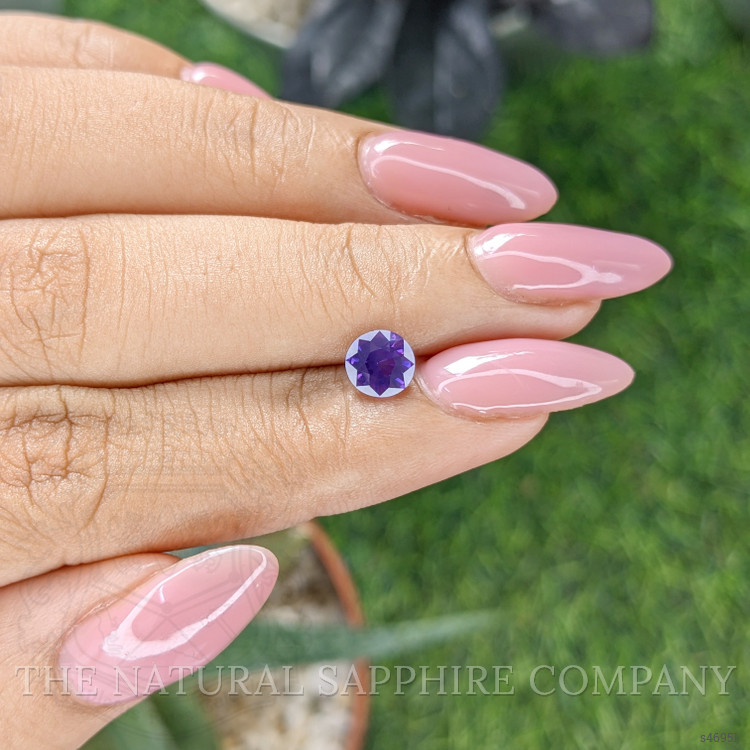 1.07 Ct. Bluish Purple Sapphire from Tanzania