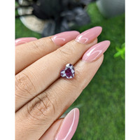 2.53 Ct. Purple Sapphire from Tanzania Life Style