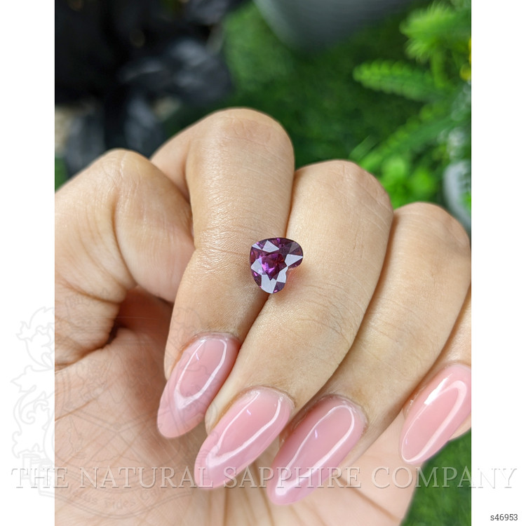 2.53 Ct. Purple Sapphire from Tanzania