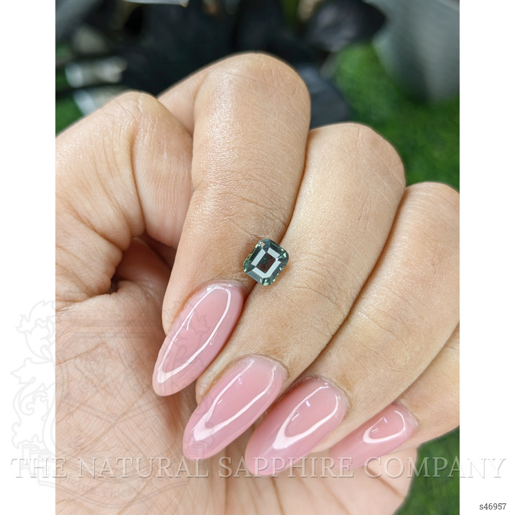 1.05 Ct. Green Sapphire from Tanzania