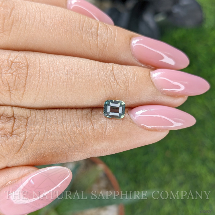 1.05 Ct. Green Sapphire from Tanzania