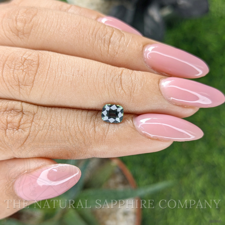 0.97 Ct. Bluish Green Sapphire from Tanzania