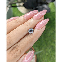 1.12 Ct. Greenish Blue Sapphire from Tanzania Life Style