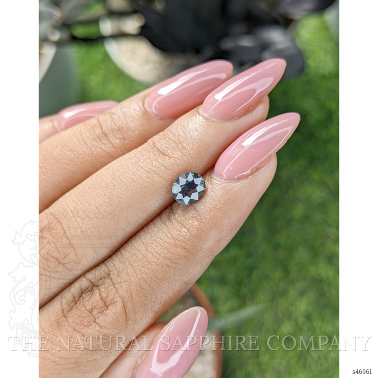 1.12 Ct. Greenish Blue Sapphire from Tanzania