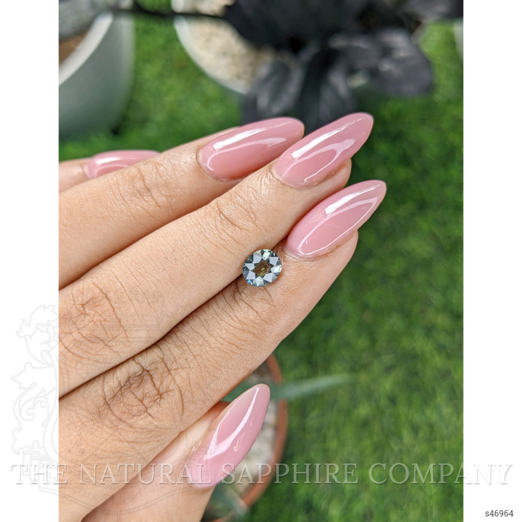 1.01 Ct. Brownish Green Sapphire from Tanzania