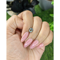 1.01 Ct. Brownish Green Sapphire from Tanzania Life Style