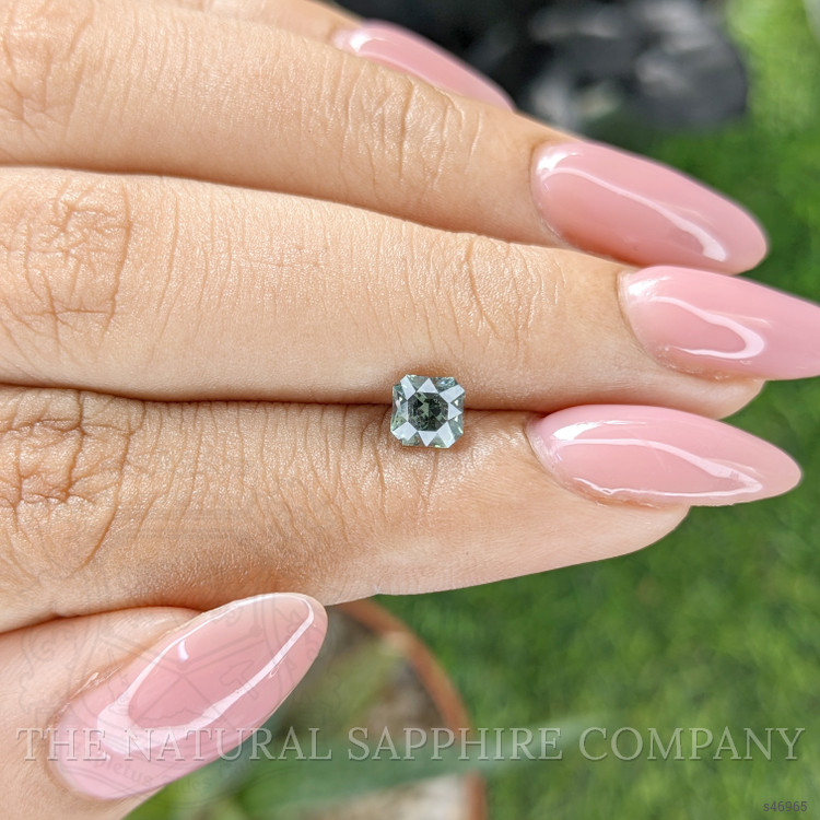 0.80 Ct. Bluish Green Sapphire from Tanzania