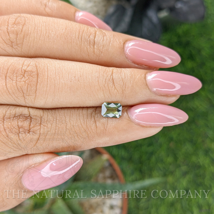 0.80 Ct. Bluish Green Sapphire from Tanzania