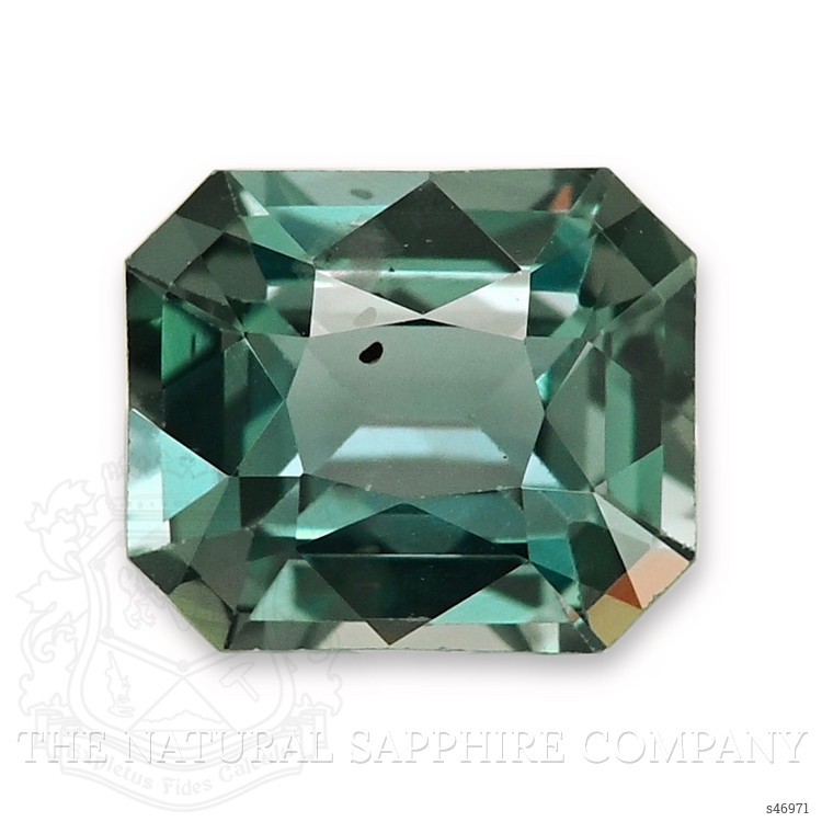 0.74 Ct. Greenish Blue Sapphire from Tanzania