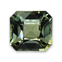 0.77 Ct. Yellowish Green Sapphire from Tanzania Video