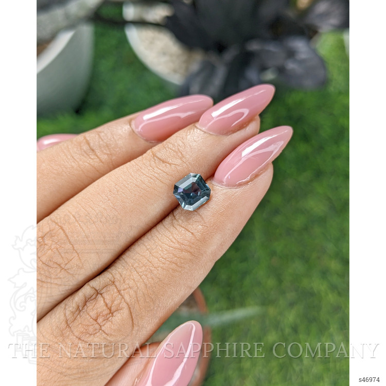 1.55 Ct. Greenish Blue Sapphire from Tanzania