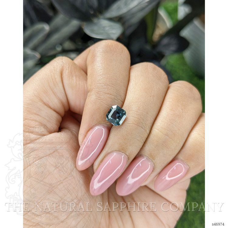 1.55 Ct. Greenish Blue Sapphire from Tanzania