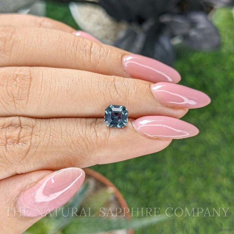 1.55 Ct. Greenish Blue Sapphire from Tanzania