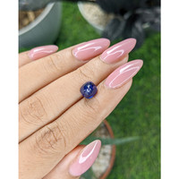 2.60 Ct. Blue Cabochon Sapphire from Ceylon (Sri Lanka) Life Style