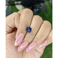 2.60 Ct. Blue Cabochon Sapphire from Ceylon (Sri Lanka) Life Style