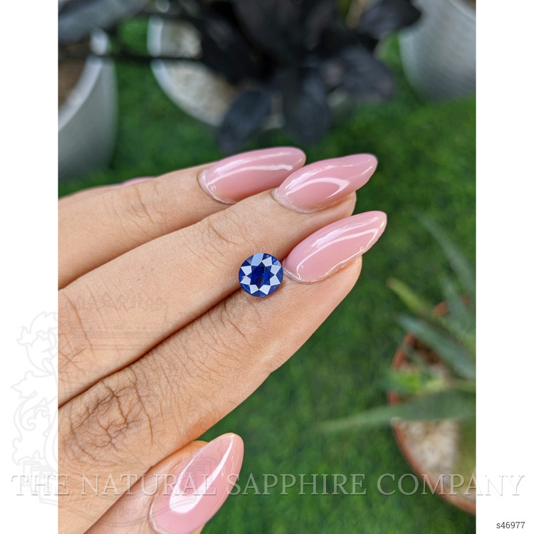 1.53 Ct. Blue Sapphire from Ceylon (Sri Lanka)