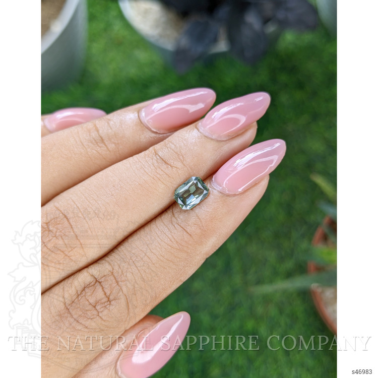 1.06 Ct. Green Sapphire from Madagascar