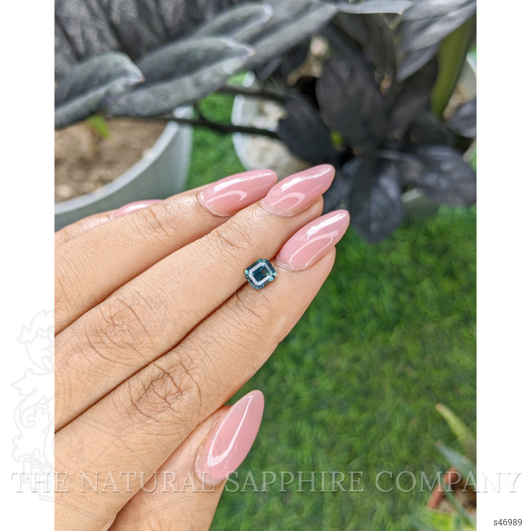 1.00 Ct. Bluish Green Sapphire from Madagascar