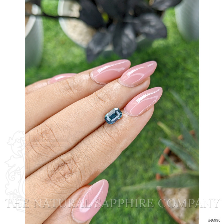 1.32 Ct. Bluish Green Sapphire from Madagascar