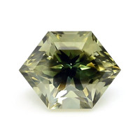 0.74 Ct. Yellowish Green Sapphire from Ceylon (Sri Lanka) Video