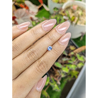 0.41 Ct. Blue Sapphire from Ceylon (Sri Lanka) Life Style