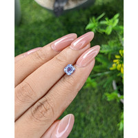 1.11 Ct. Bluish Purple Sapphire from Ceylon (Sri Lanka) Life Style