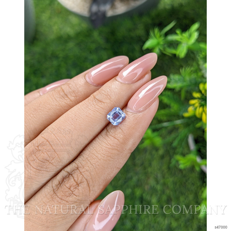 1.11 Ct. Bluish Purple Sapphire from Ceylon (Sri Lanka)