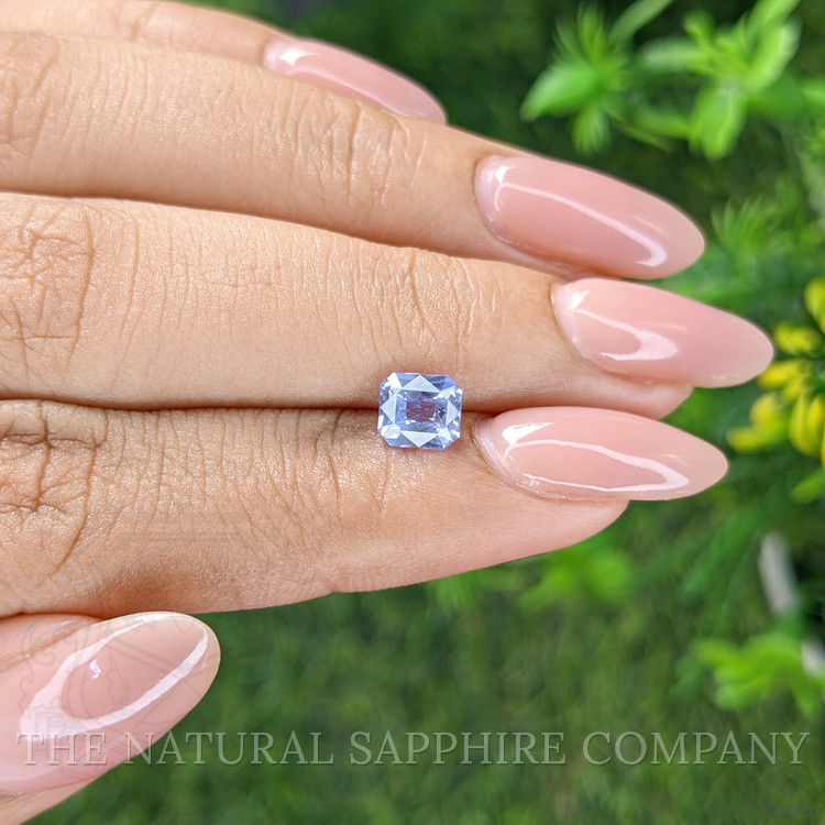 1.11 Ct. Bluish Purple Sapphire from Ceylon (Sri Lanka)