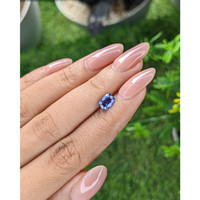 1.08 Ct. Blue Sapphire from Ceylon (Sri Lanka) Life Style