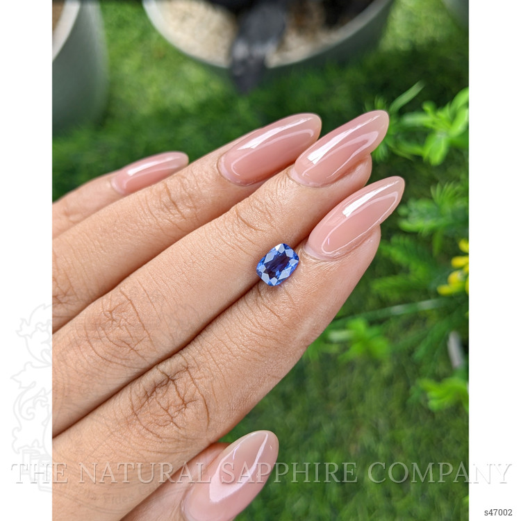 1.08 Ct. Blue Sapphire from Ceylon (Sri Lanka)