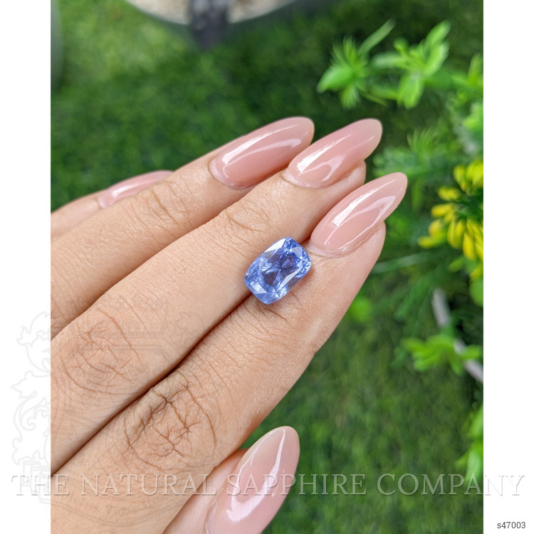 4.12 Ct. Blue Sapphire from Ceylon (Sri Lanka)