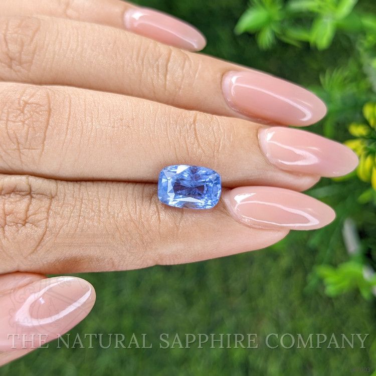 4.12 Ct. Blue Sapphire from Ceylon (Sri Lanka)