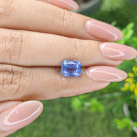 2.60 Ct. Blue Sapphire from Ceylon (Sri Lanka) Life Style