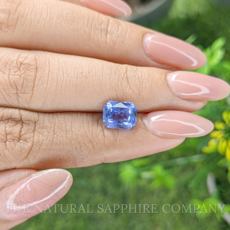 2.60 Ct. Blue Sapphire from Ceylon (Sri Lanka)