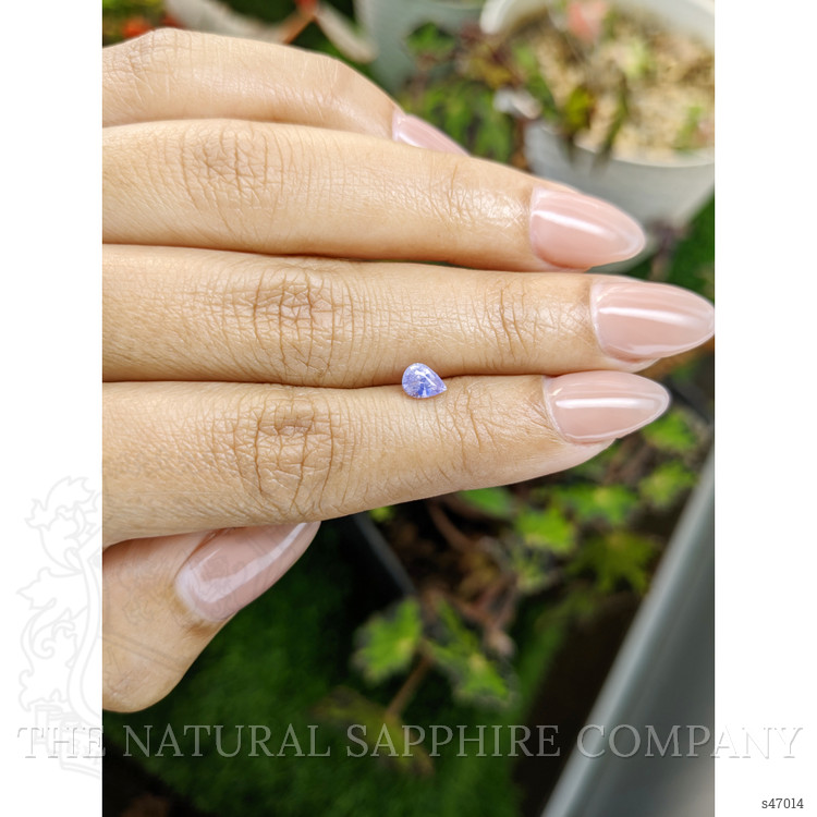 0.54 Ct. Purple Sapphire from Ceylon (Sri Lanka)