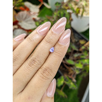 0.54 Ct. Purple Sapphire from Ceylon (Sri Lanka) Life Style