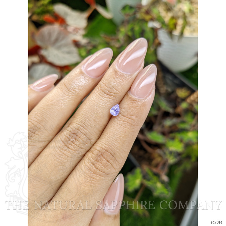 0.54 Ct. Purple Sapphire from Ceylon (Sri Lanka)