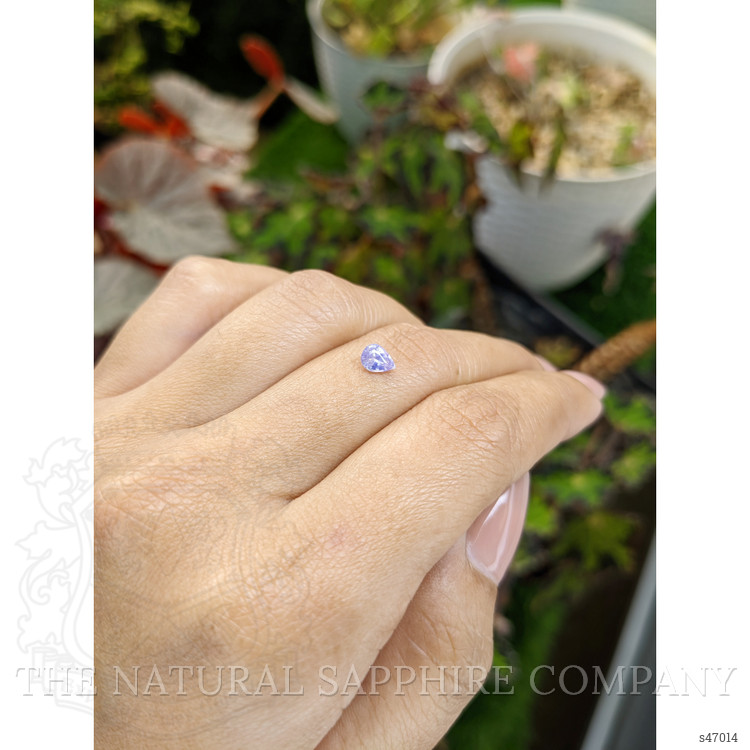 0.54 Ct. Purple Sapphire from Ceylon (Sri Lanka)