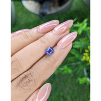 1.16 Ct. Bluish Purple Sapphire from Ceylon (Sri Lanka) Life Style